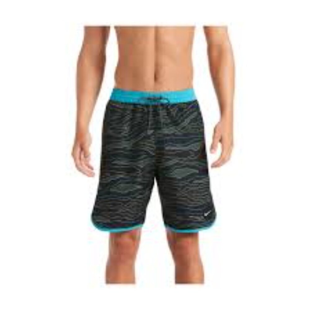 Nike JDI Camo Diverge Volley Swim Shorts, Size Small